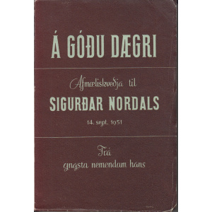 Á góðu dægri